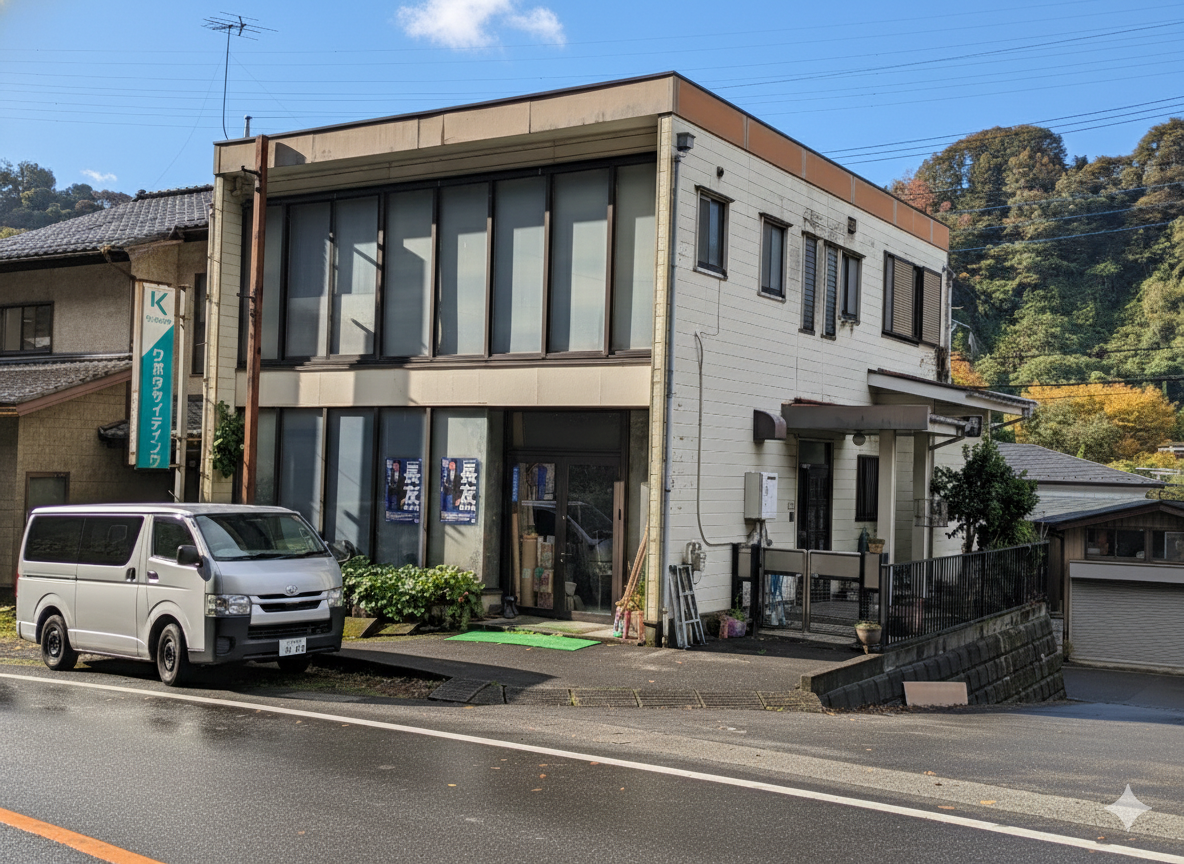 相模原市緑区 根小屋 中古戸建て（店舗事務所付き）2階建て4LDK